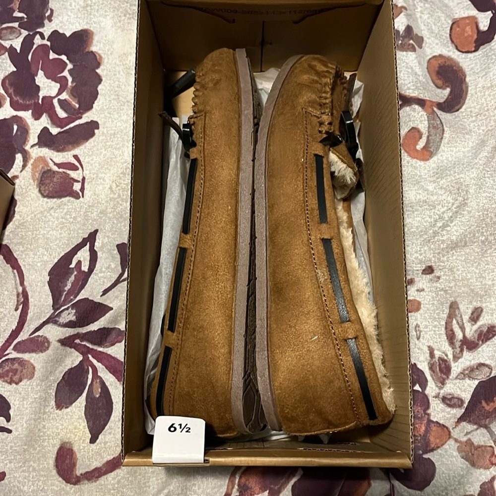 AirWalk Moccasin Flurry Cognac 6-1/2